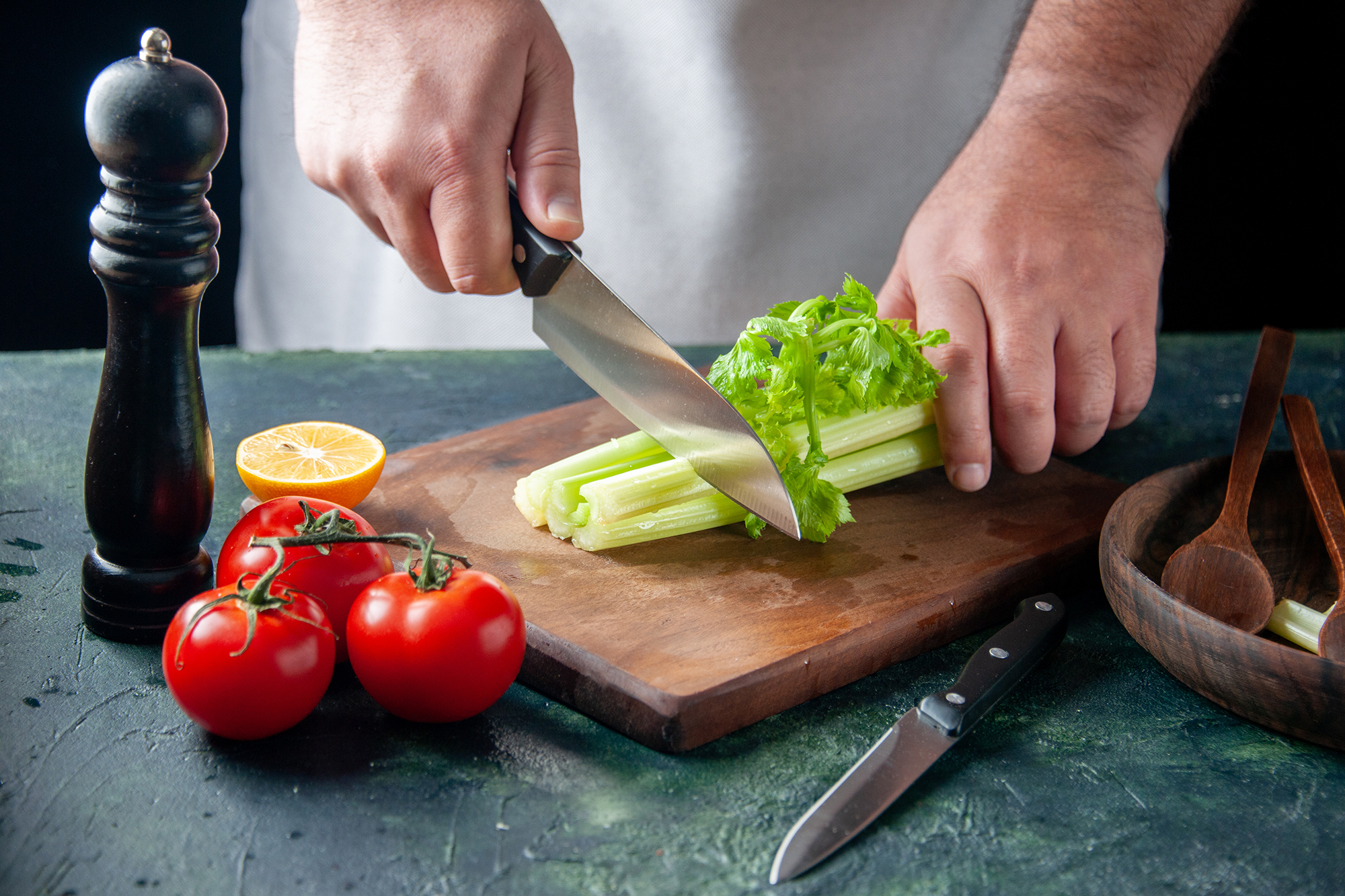 How To Chop Vegetables With A Knife 