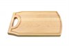 Large wooden cutting board with handle