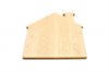 Maple house cutting board