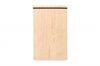 Solid Maple Menu Board with 2 Latex Free Rubber Bands