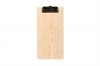 Solid Maple Check Presenter with Nickel Clip