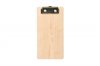 Solid Maple Check Presenter with Nickel Clip