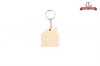 Maple House Shaped Keychain