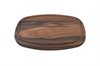 Large oval shape cutting board with juice groove