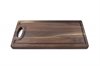 Medium wooden cutting board with a handle
