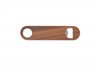 Walnut wood & metal bottle opener 