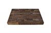 Walnut End grain butcher block with side handle indents 
