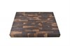 Medium Walnut End grain butcher block with side handle indents 