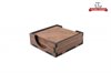 Walnut Flat Laying Coaster Stand with Coasters