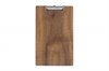 Solid Walnut Menu Board with Nickel Clip
