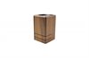 Walnut Receipt Holder – Wood credit card, receipt and pen holder