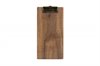 Solid Walnut Check Presenter with Nickel Clip