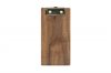 Solid Walnut Check Presenter with Nickel Clip