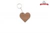 Walnut Heart shaped keychain