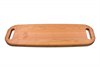 Cherry serving tray with handles on both ends
