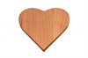 Novelty heart shaped cherry cutting board