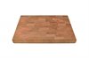 Cherry End grain butcher block with side handle indents 