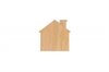 Cherry House Shaped Coaster