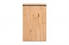 Solid Cherry Menu Board with 2 Latex Free Rubber Bands