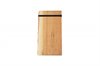 Artisan live edge cherry wood check presenter with rubber band