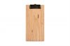 Solid Cherry Check Presenter with Nickel Clip