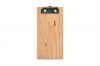 Solid Cherry Check Presenter with Nickel Clip