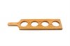 Cherry 4 Holes Beer Flight Board