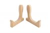 Small Cherry Hardwood Display Stand