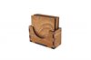 Mahogany Traditional Coaster Stand with Coasters