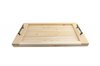 Rustic cedar wood serving tray