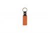 Rectangular Keychain with Leather Loop