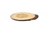 Rustic small larch serving cutting board