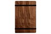 Solid Walnut Menu Board with 2 Latex Free Rubber Bands