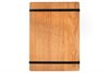 Solid Cherry Menu Board with 2 Latex Free Rubber Bands
