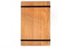 Solid Cherry Menu Board with 2 Latex Free Rubber Bands