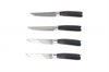 5 Inch Brown Pakka Steak Knife Set (4 Units)