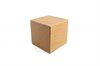 Solid 3 x 3 Wood block for QR Code and Logo branding