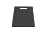 Small handle wood fiber board rounded corners & edges (Dishwasher safe)