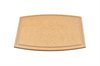 Arched cutting board with juice groove (Dishwasher safe)