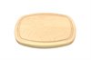 Oval Cutting Board with Juice Groove