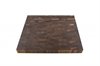 Large Walnut End grain butcher block with side handle indents 