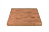 Medium Cherry End grain butcher block with side handle indends 