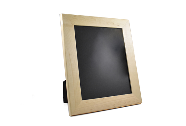 Solid maple wood picture frame for 8