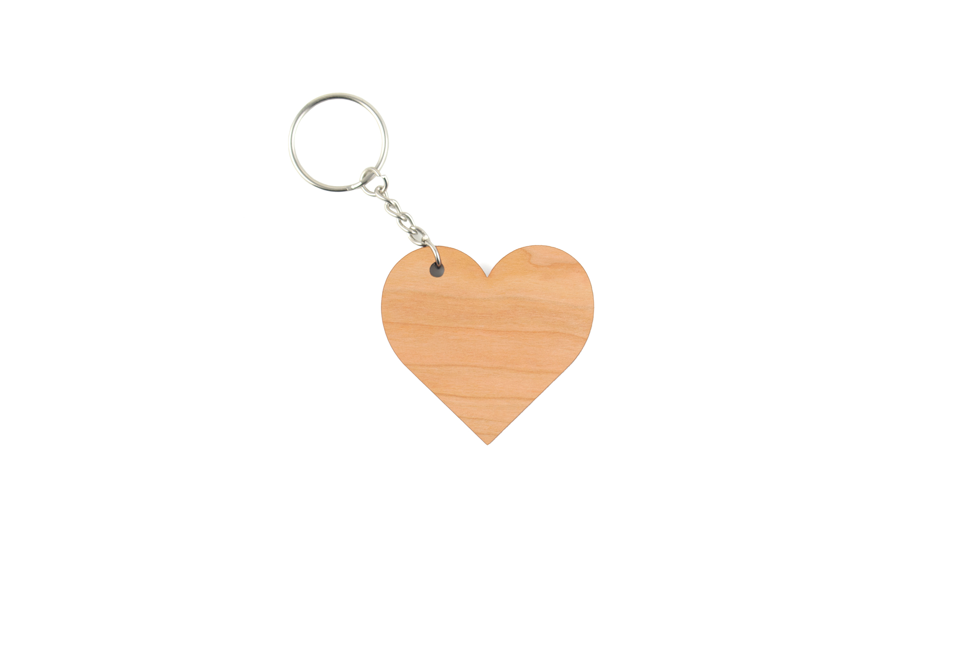Cherry Heart shaped keychain