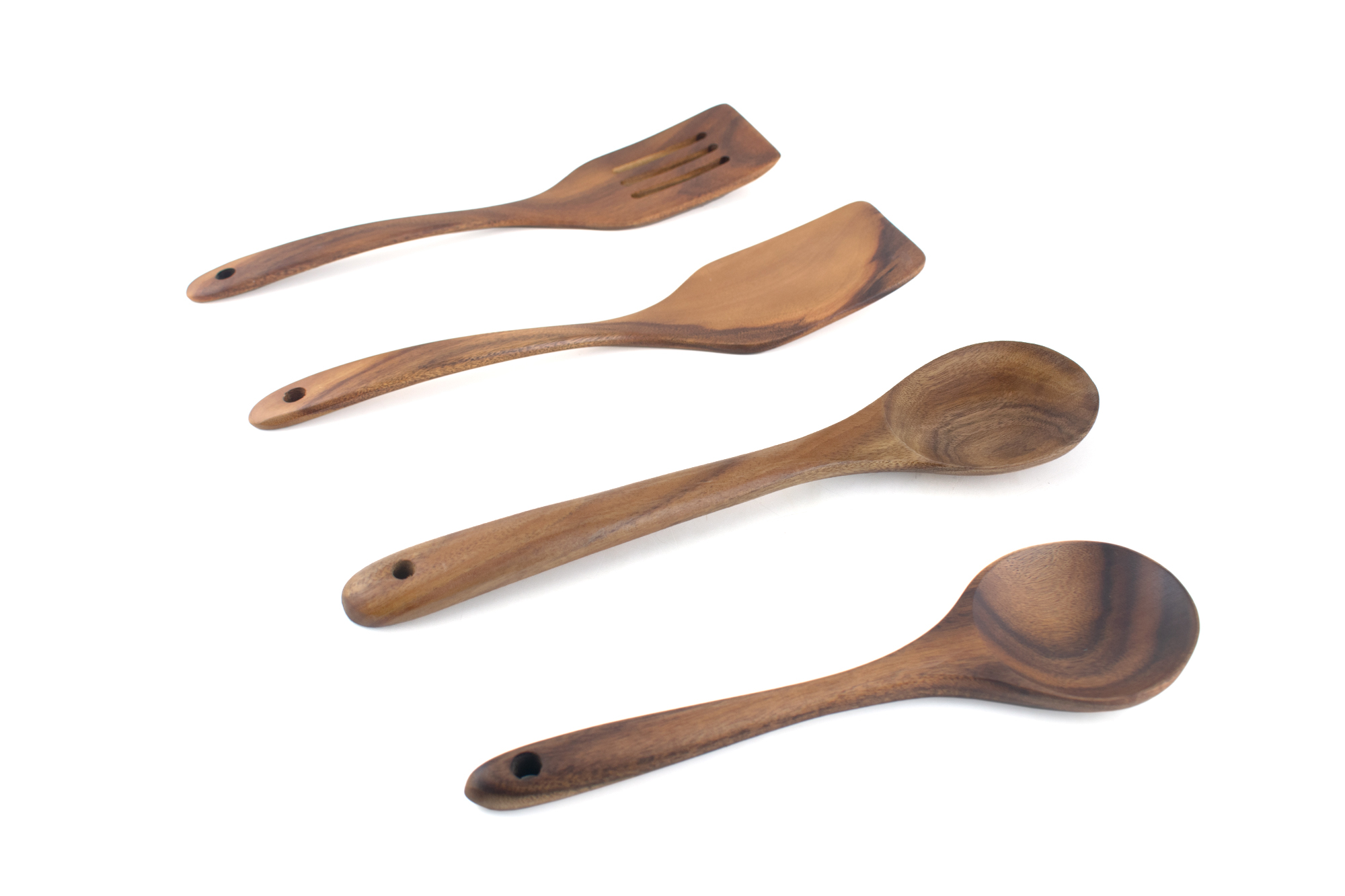 Teak Wood Utensil Set of 4