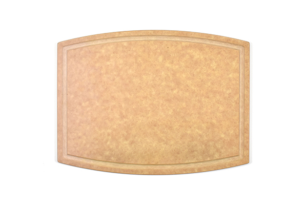 Arched Richlite Cutting Board with Juice Groove (Dishwasher Safe)
