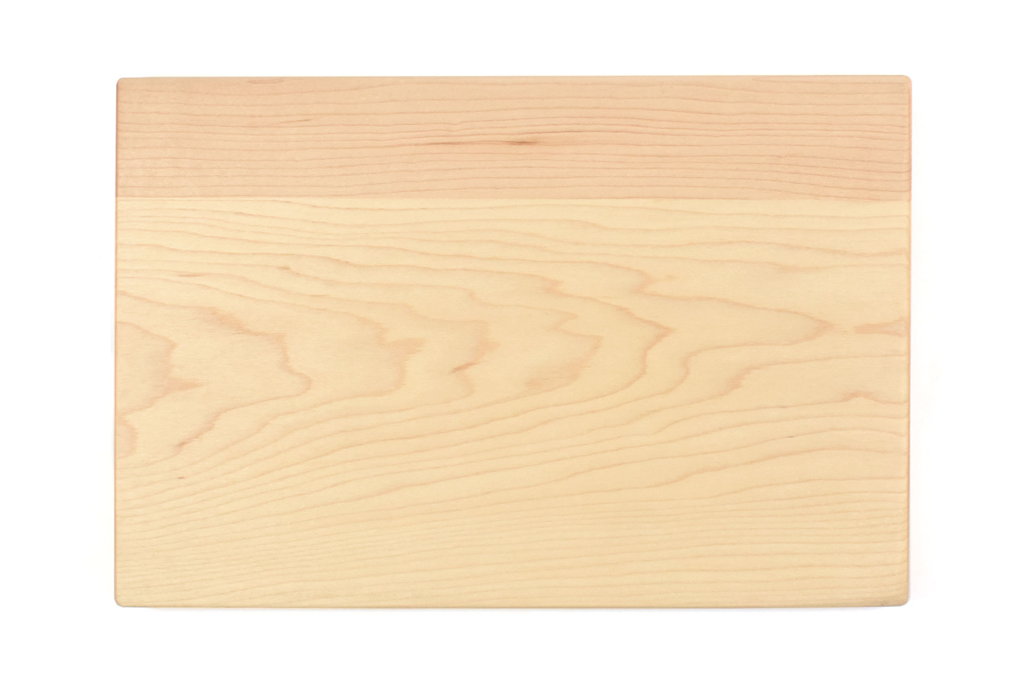 Maple small board with rounded edges and juice groove