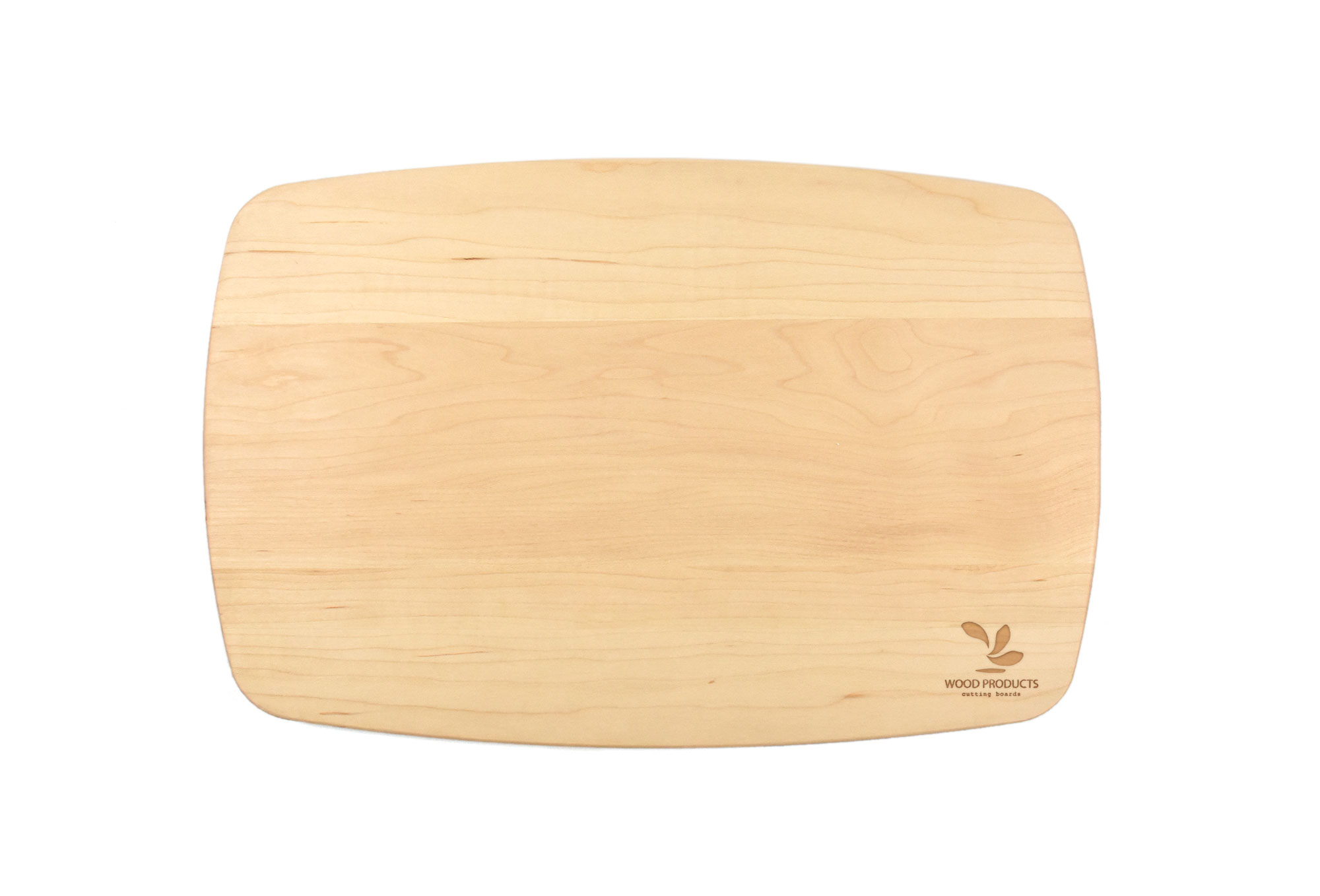 Large rectangular curved cutting board with rounded corners
