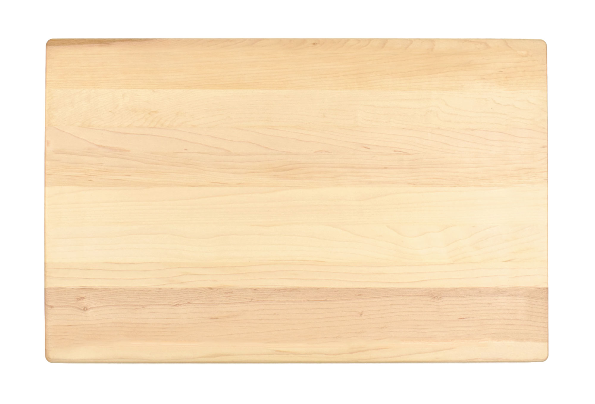 Cutting board with rounded edges & juice groove