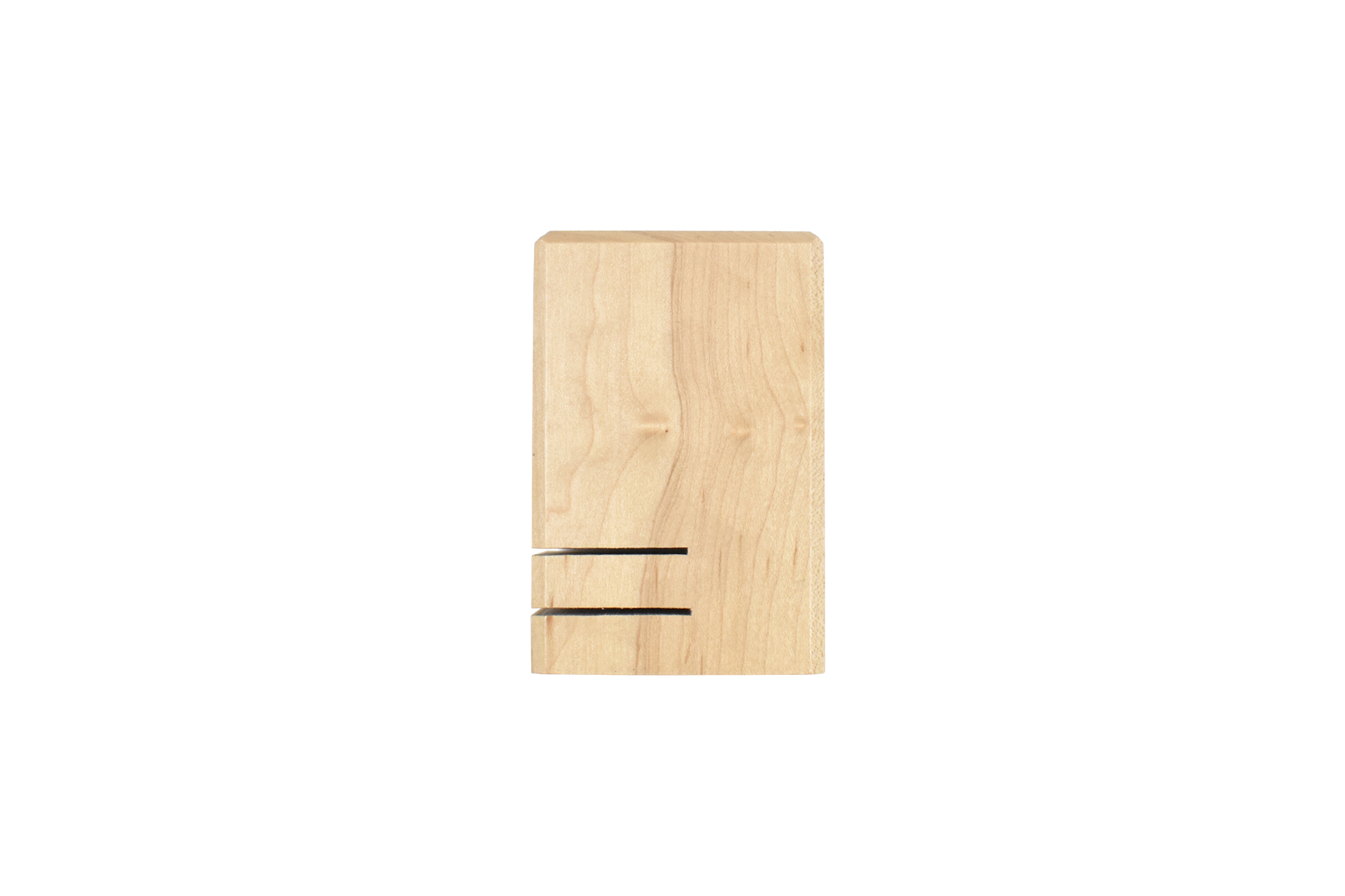 Maple Receipt Holder – Wood credit card, receipt and pen holder